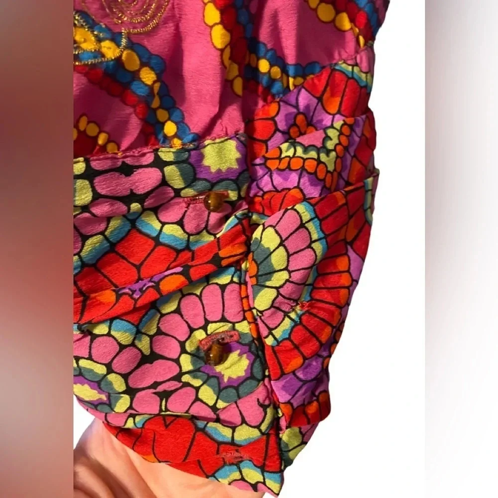 Desigual Long Line Boho Tunic Top